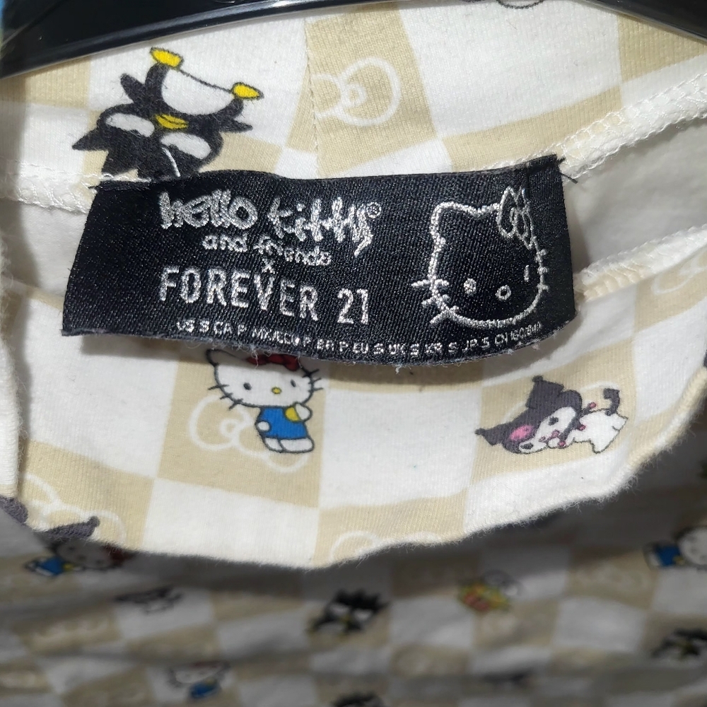PERFECT! Forever 21 x Hello Kitty Graphic Bodysuit - Women’s Small - Sanrio